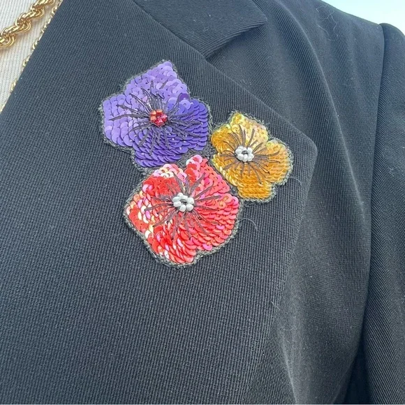 VINTAGE ESCADA Double breasted blazer|40 - Picture 5 of 15